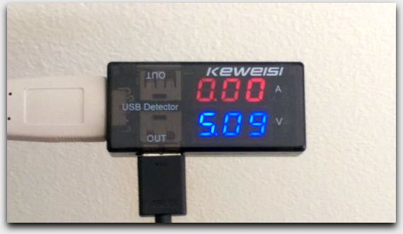 USB voltage and current meter