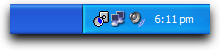 CutWarn Screenshot (Notification Icon)