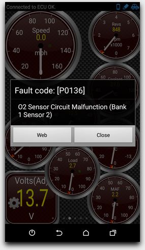 DTC P0136