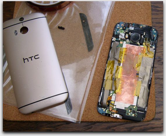 HTC One M8 Reassembly (Shielding and Kapton Tape Replaced)