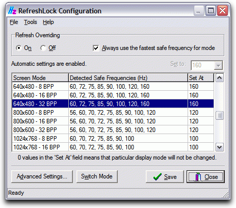 RefreshLock Screenshot